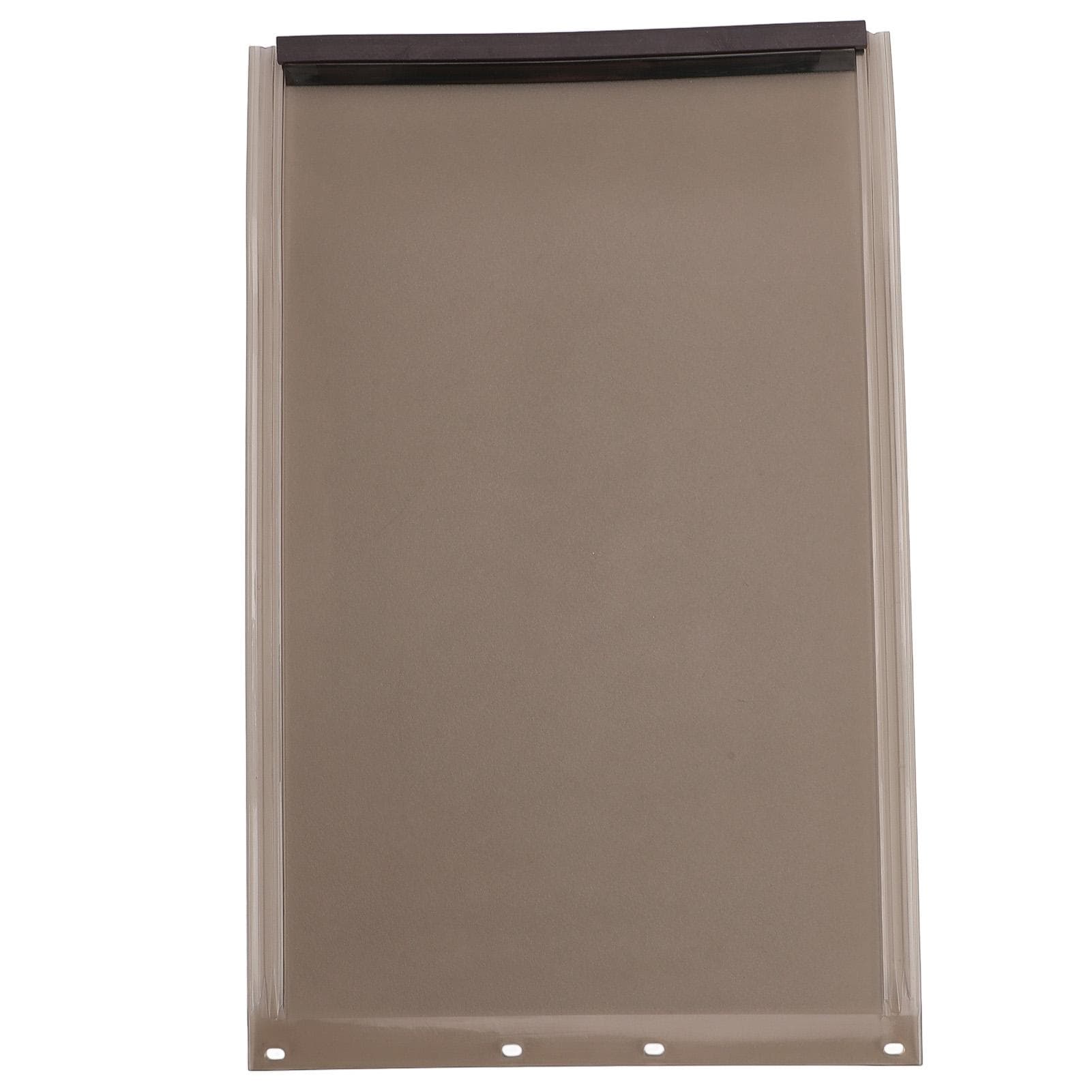 Magnetic Pet Door Strips Thermal Insulation Soft Plastic Clear Doggy Door Replacement Flap Punch M(for 4-6.5kg)