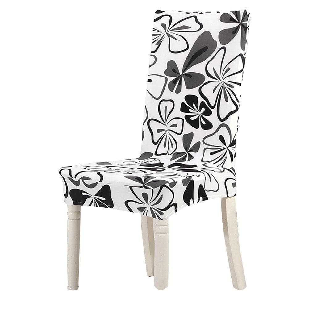 Polyester Print Elastic Chair Cover Removable Protective Covers for Home Wedding Hotel