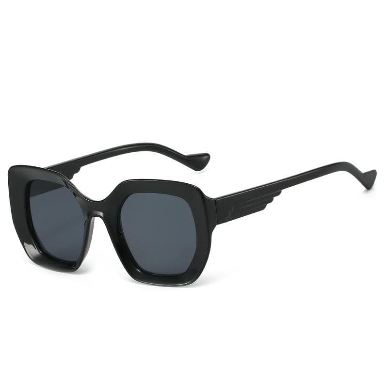 New Retro Tortoiseshell Gradient Square Sunglasses Women Men Luxury Brand UV400 Protection Trendy Frame Design as picture