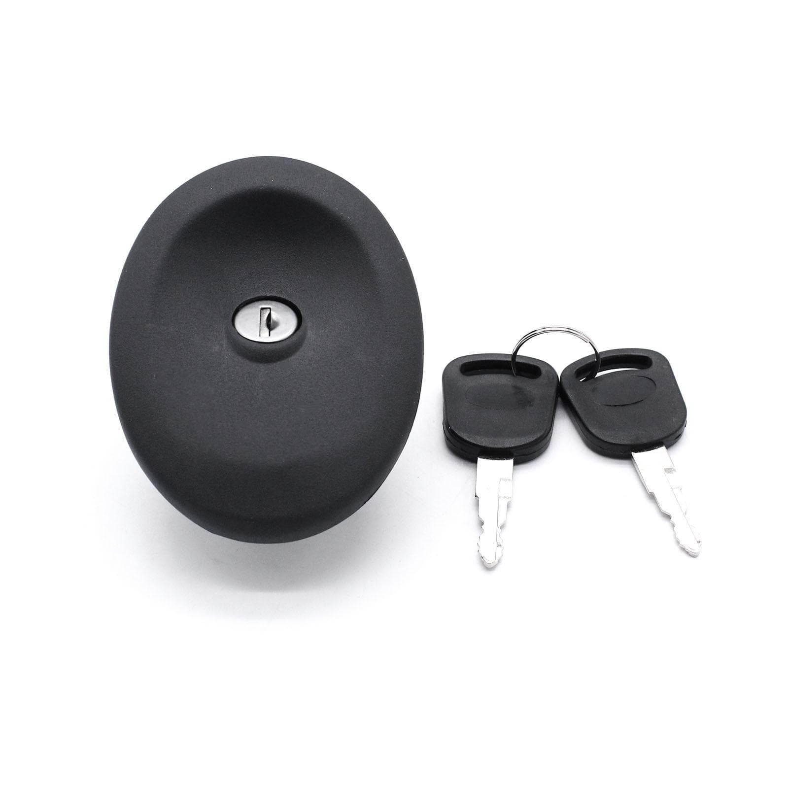 Locking Fuel Tank Cap with 2 Keys 3966745 Replacement for Ford Transit MK4 MK5 1991 - 2000 black