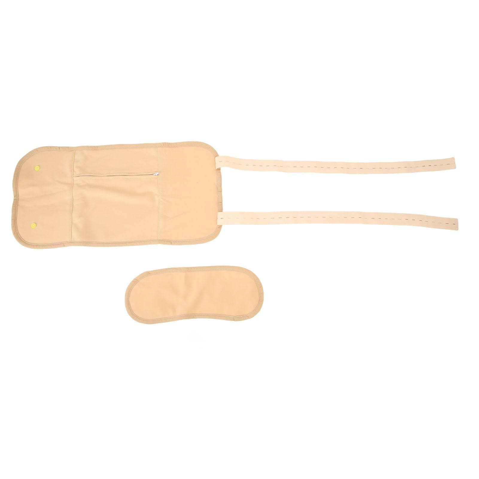 Castor Oil Pack Reusable Soft Elastic Straps Compression Washable Castor Oil Wrap for Neck Waist