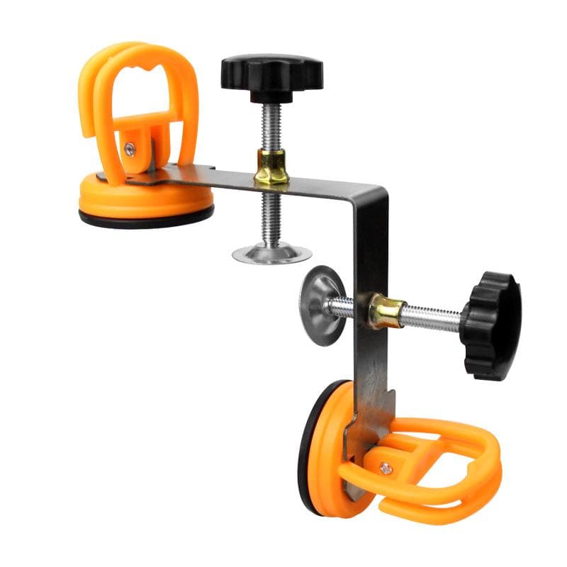 90 Degree Countertop Seam Setter Right Angle Stone Setter Installation Tool Stainless Steel for Double Suction Cup