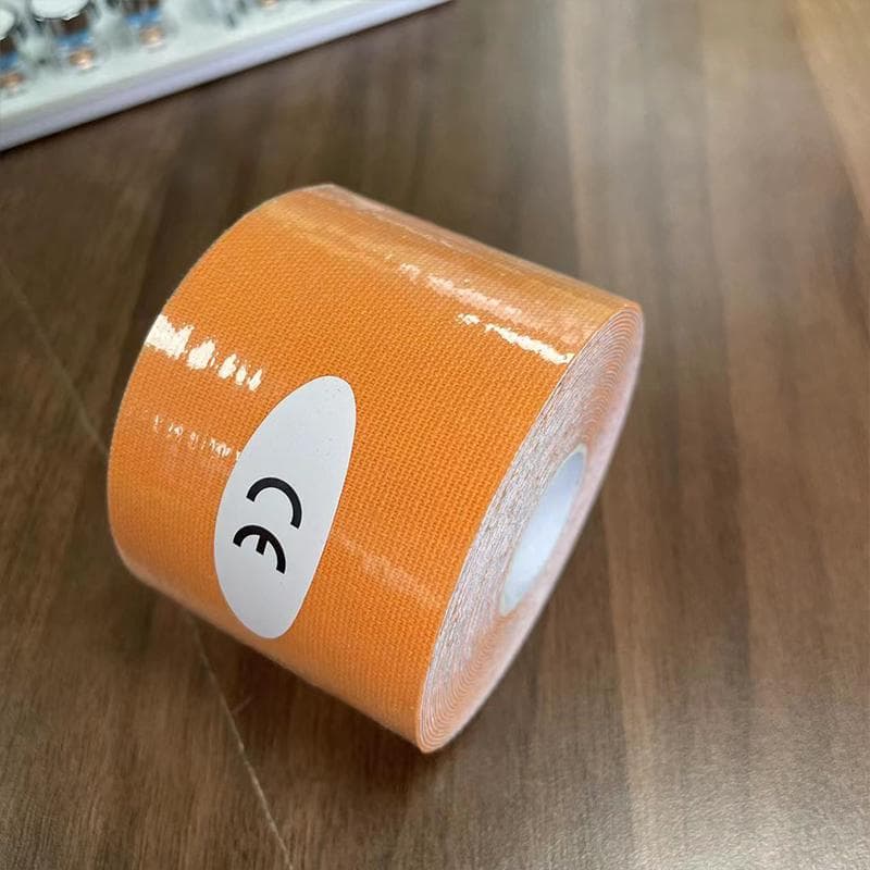 Sports Waterproof Kinesiology Tape Stickers Athletic Bandage Muscle Recovery Protector Strapping Pain Relief Tennis Gym 1pcs 2.5cm X 5m