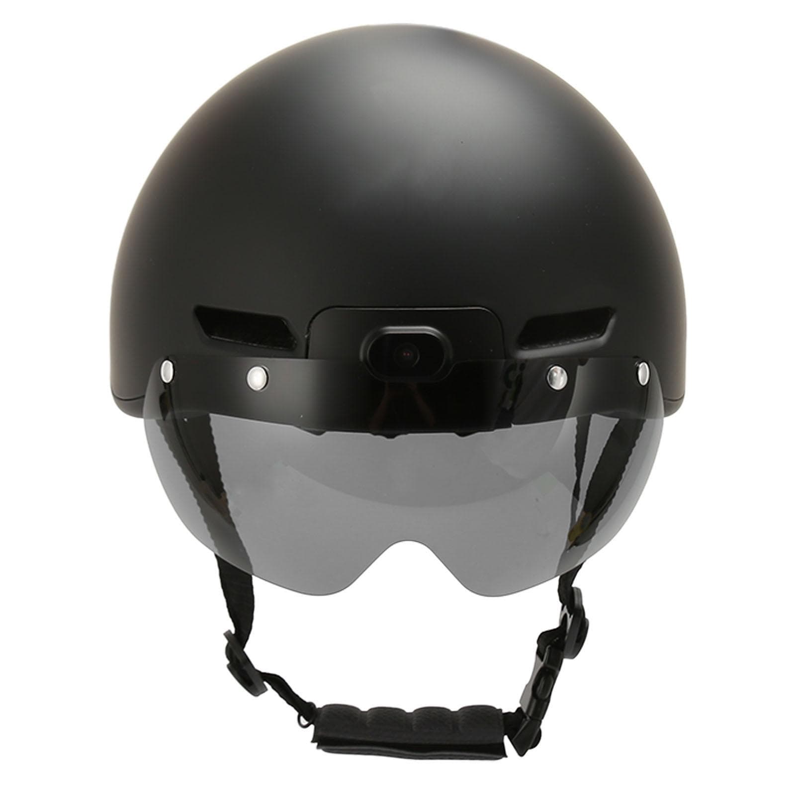 Bike Helmet Electronic Stabilization 4K HD Loop Recording 130 degrees Wide Angle Lens WIFI APP Support