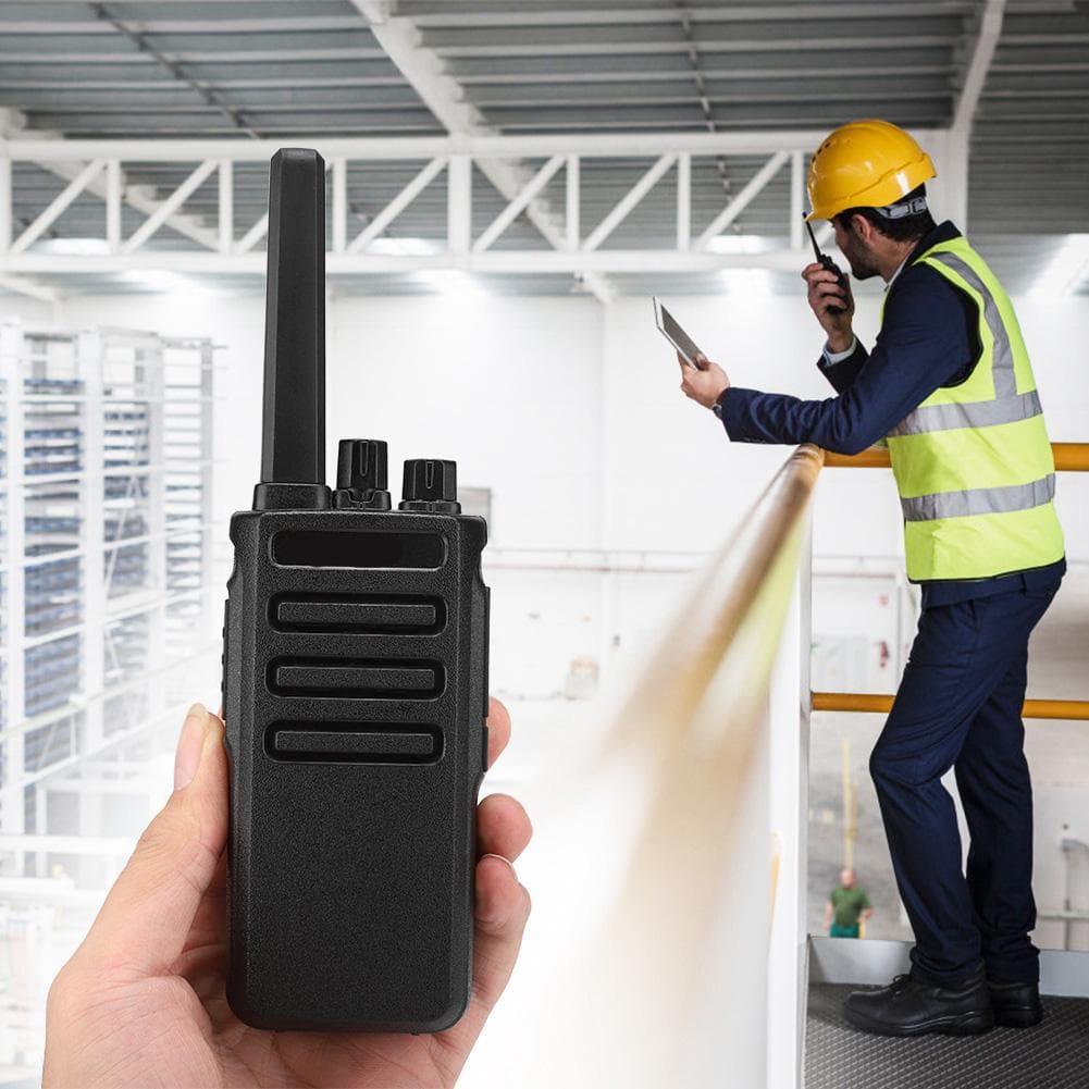 TC F1 Walkie Talkie Outdoor Hotel Construction Site Two Way Radio EU Plug