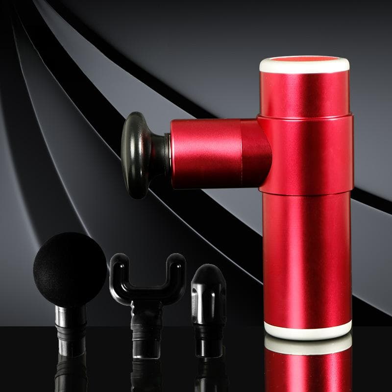 Four-head Fascia Gun Muscle Relaxation Massager Brushless Low Noise Silent Massage Gun Fitness Equipment Impact Fascia Gun Chinese