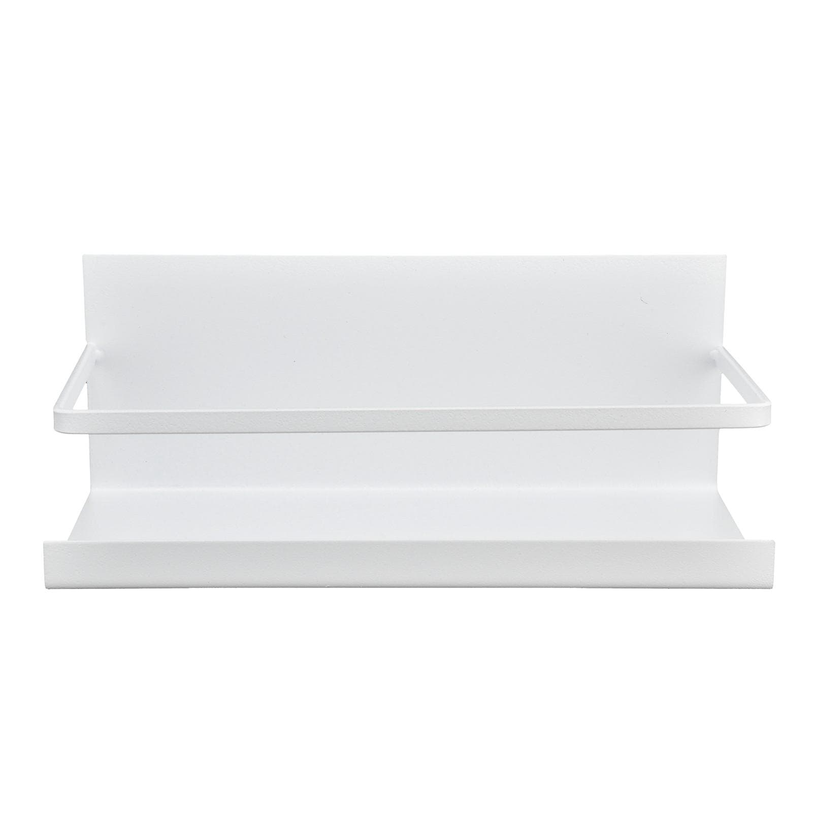 Storage Shelf Magnetic PunchFree Refrigerator Side Storage Rack Kitchen Seasoning Rack(White ) white