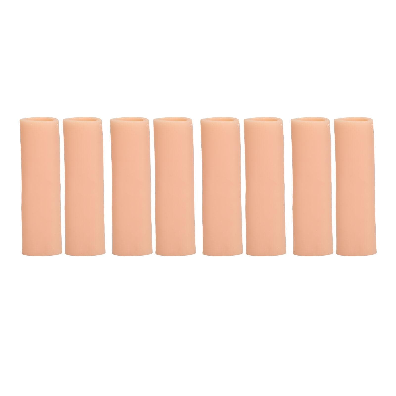 4 Pairs Toe Sleeves Reusable Breathable Cushioned Shock Relief Soft Elastic Toe Pad Protectors for