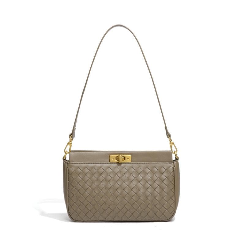 Spring Hand Handbag, Fashionable and Casual Hand-woven Bag, Date Versatile Single-shoulder Underarm Bag