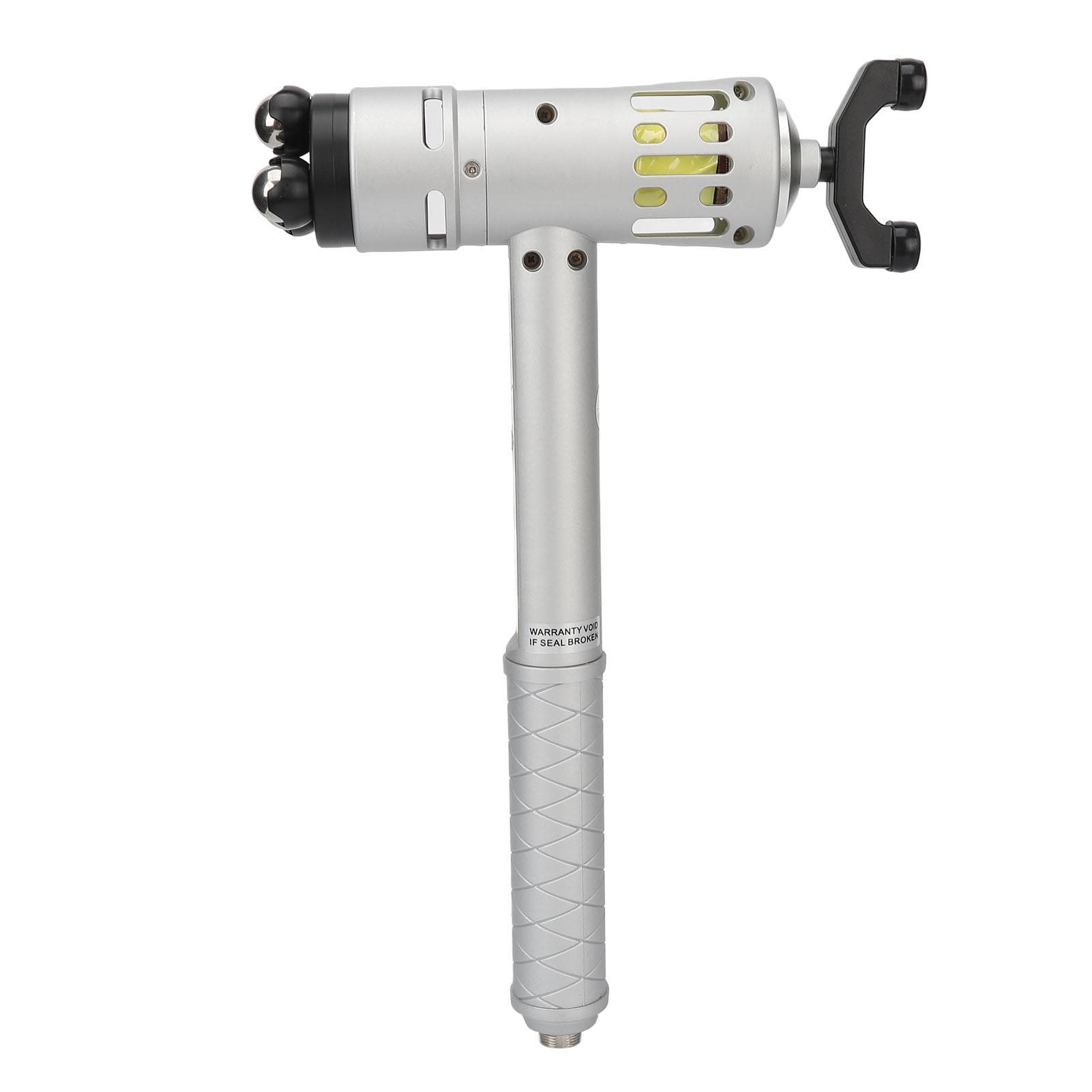 Extracorporeal Shockwave Therapy Machine ED Tretment ESWT Shock Wave Deep Muscle Massager Silver US Plug