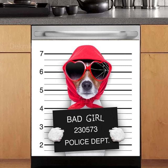 3D Retro Beer Dishwasher Refrigerator Internal Pattern Freeze Sticker Art Fridge Full Door Cover Wallpaper Kitchen Wall Stickers 60X82cm 23X32inch
