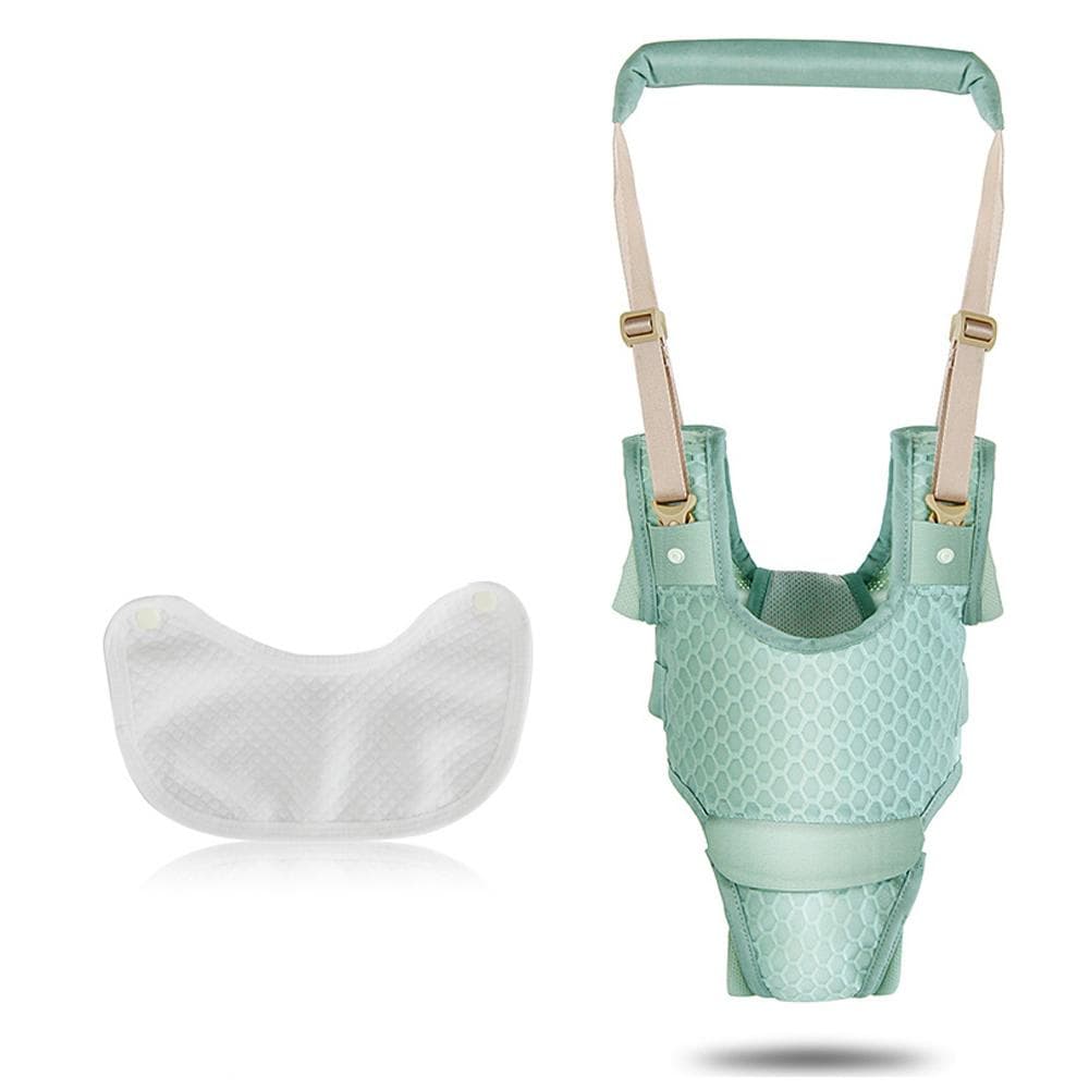 Baby Walking Harness Breathable Toddler Walker Helper Infant Walker Assistant Belt Walk Support green