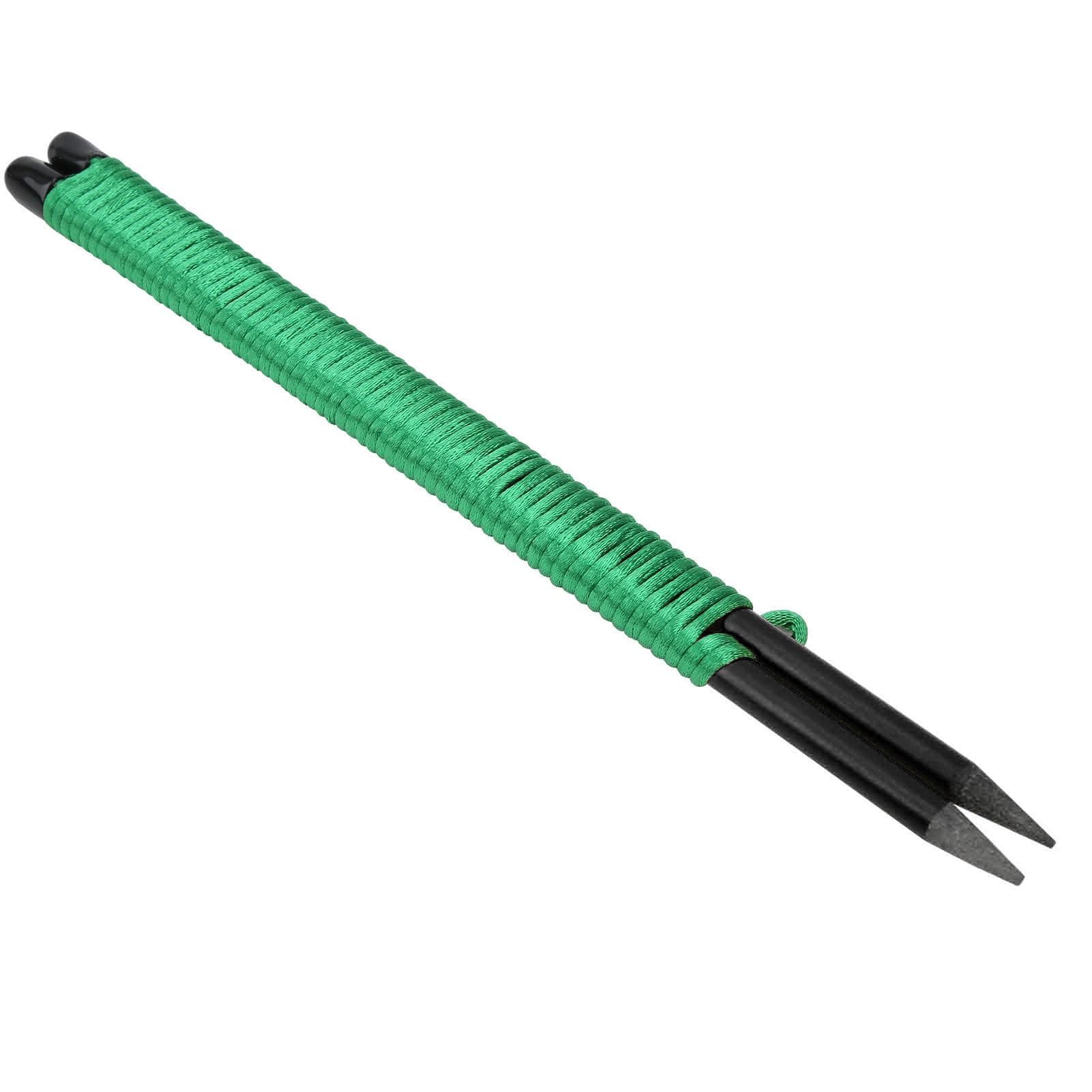 Golf Alignment Sticks Fiberglass Swing Putting String Pegs Direction Training AidsBlack