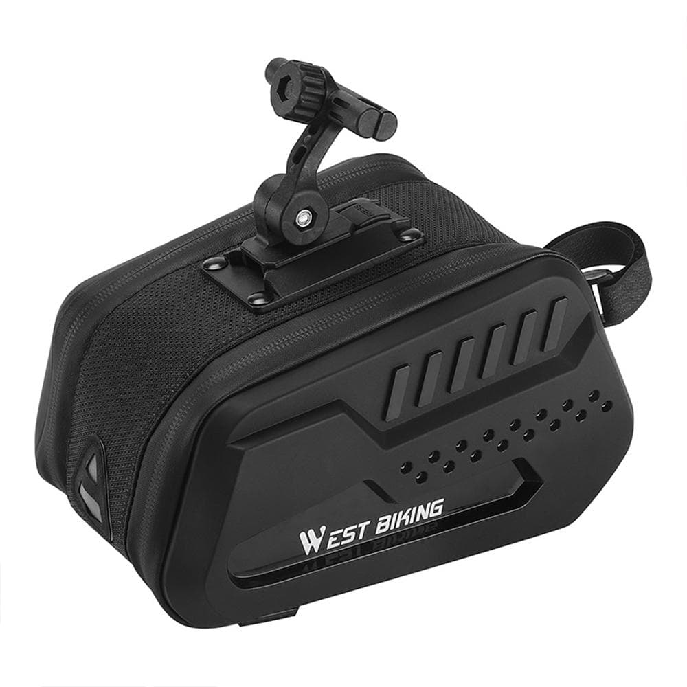 Bike Saddle Tube Bag Waterproof Bicycle Under Seats Bag L Capacity Cycling Storage Bag Quick