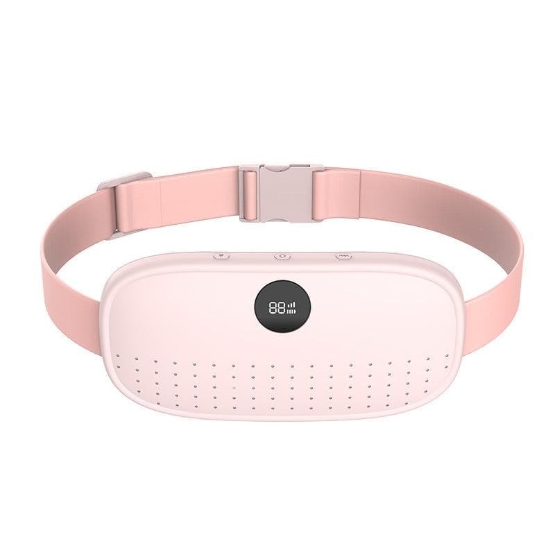 Abdominal Warm Belt Temperature Control Massage Instrument Palace Cold Hot Compress Warm Palace Treasure Dysmenorrhea Warm Aunt Palace Warm Waist Belt pink