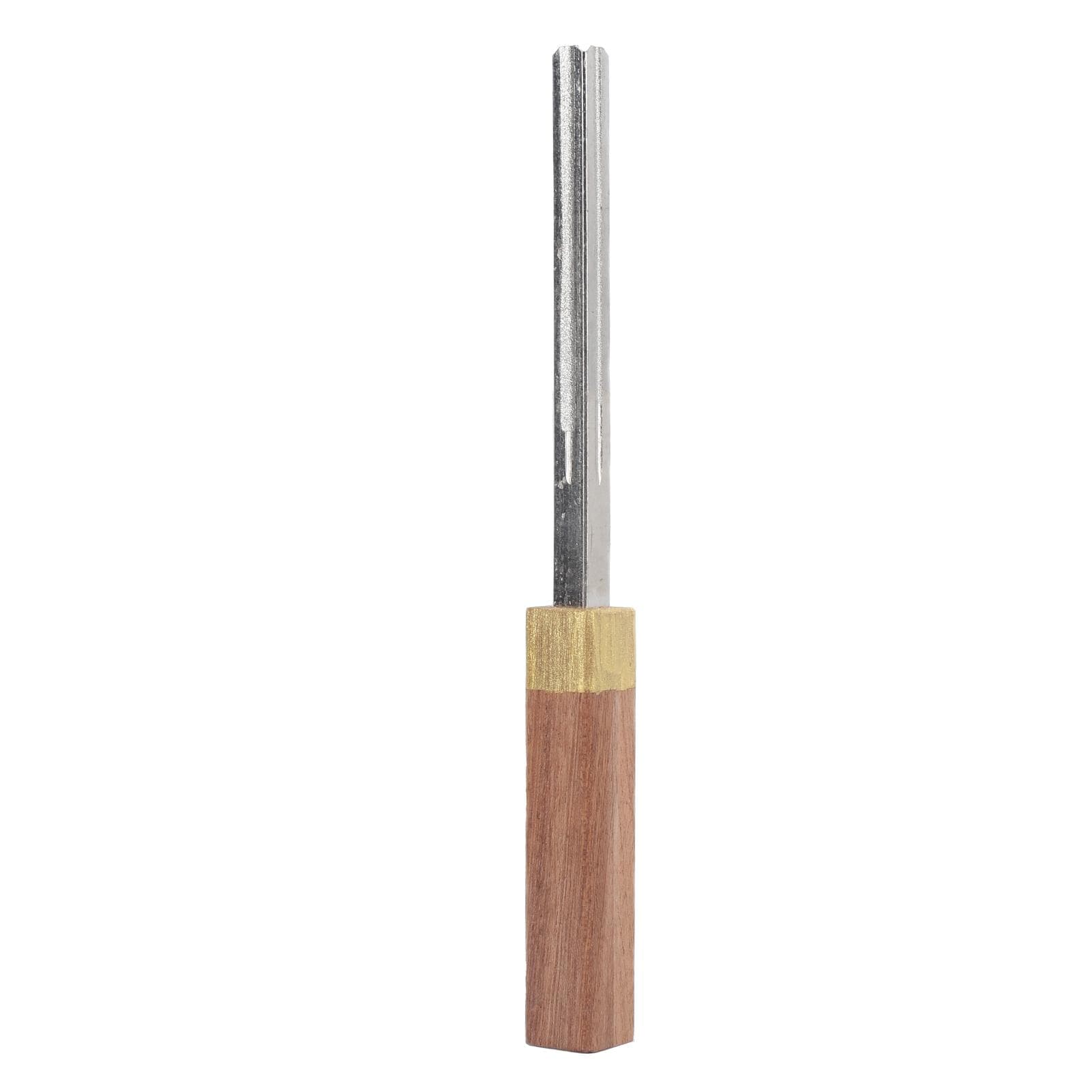 Guitar Fret Crowning Dressing File Solid Wood 4 Slots Frets Repairing Tools with 2 Protection Films