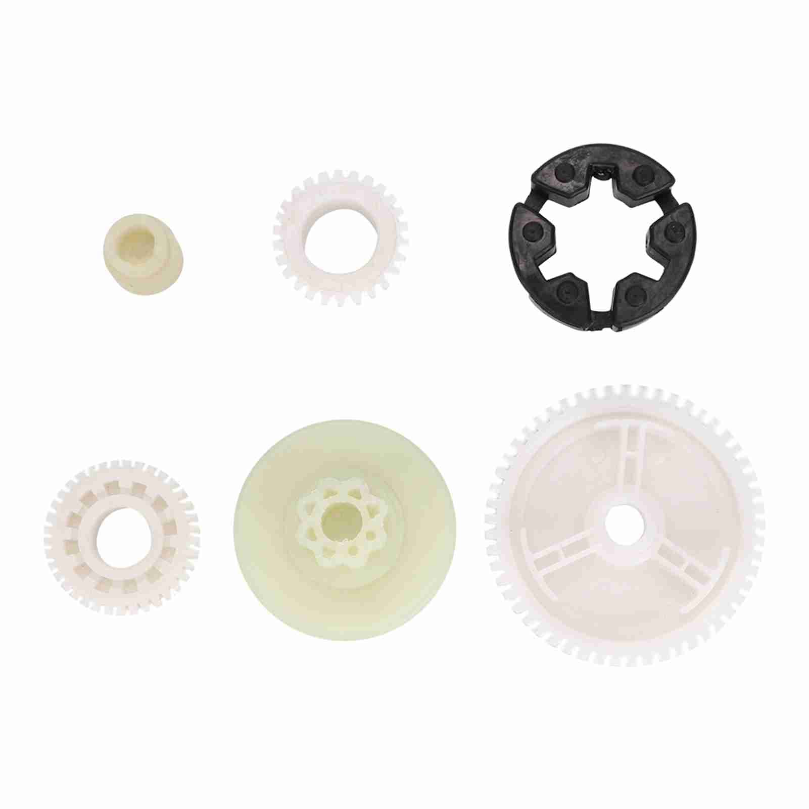 6 Pcs Car Window Glasses Motor Gear Replacement Kit Fit for Mazda