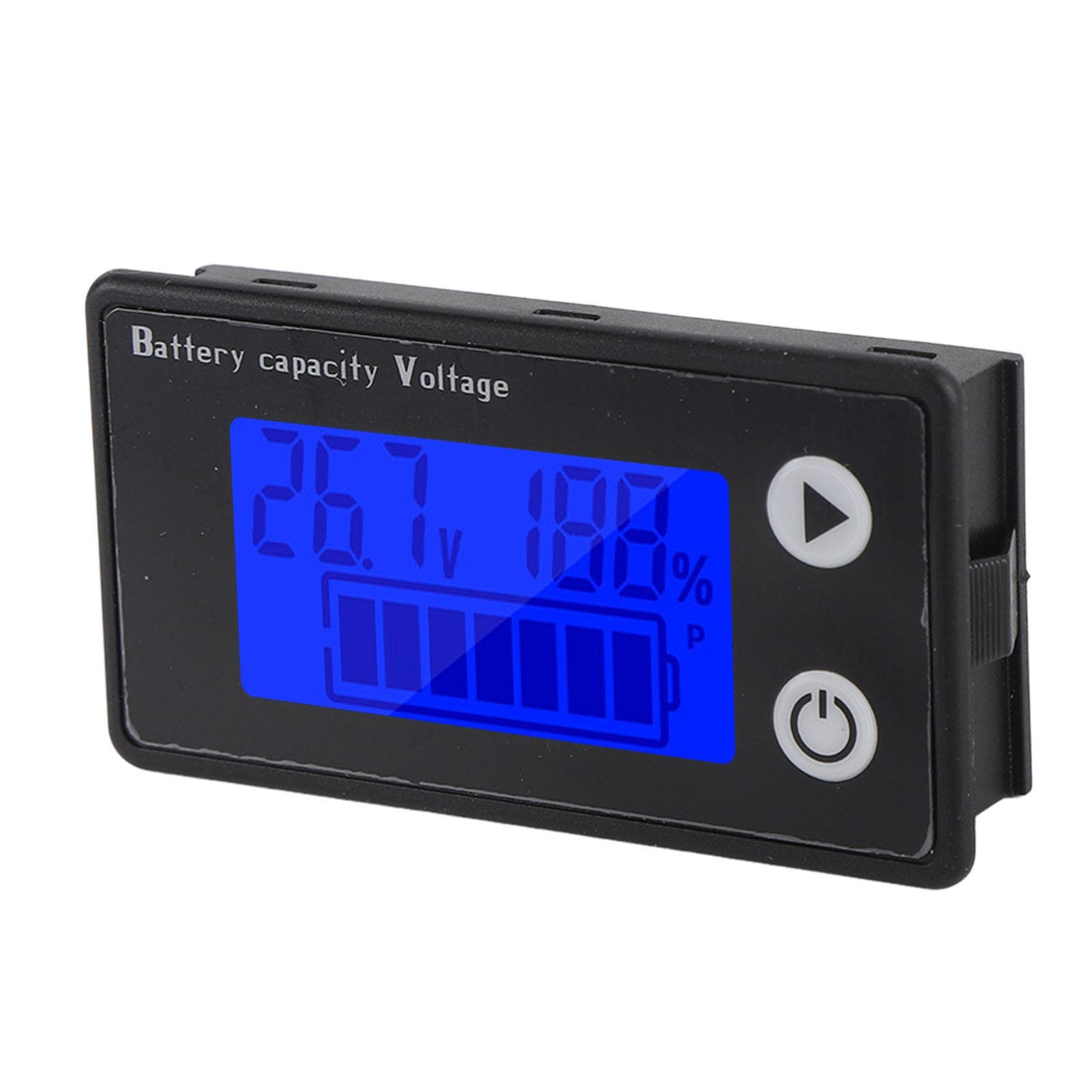 LCD Battery Voltage Capacity Display 10100V 2 Wire Digital Battery Voltmeter Capacity Indicator