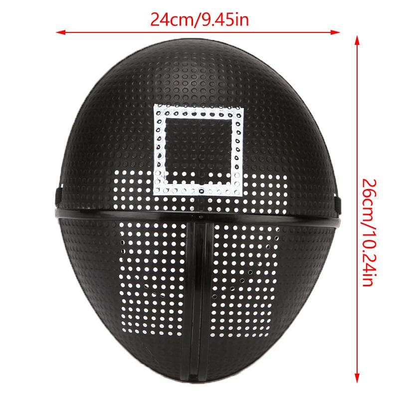 Calamari Game Cosplay Mask Props Boss Square Circle Triangle Pattern Full Face Party Masks Role Play Classic Costume Square