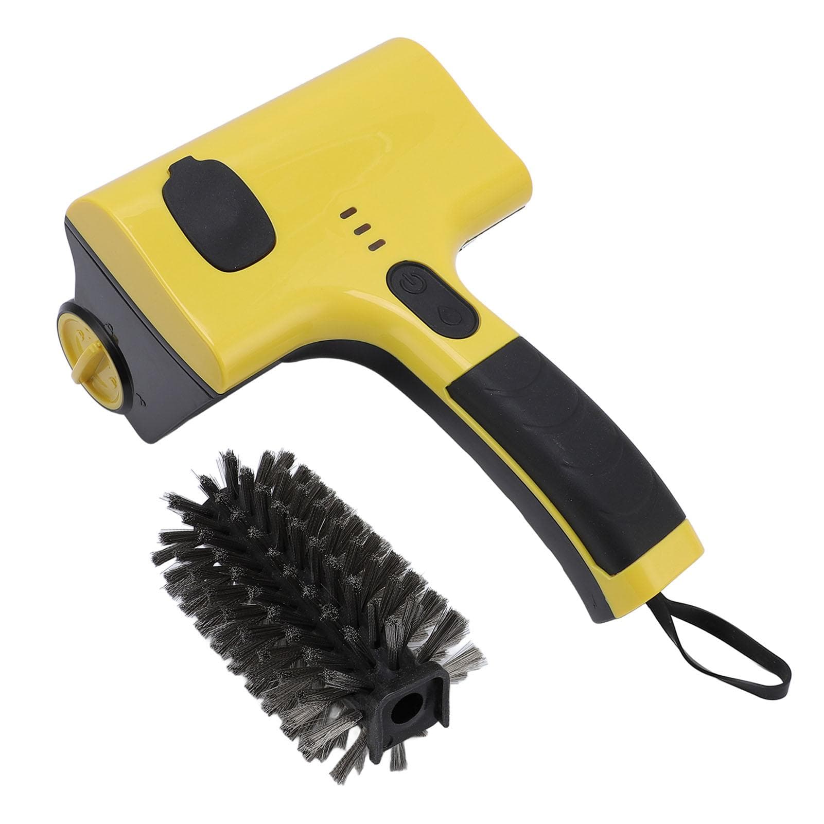 Cordless Electric Grill Brush 2600mAh Battery 250ml Water Tank Adjustable Speed Rechargeable Grill