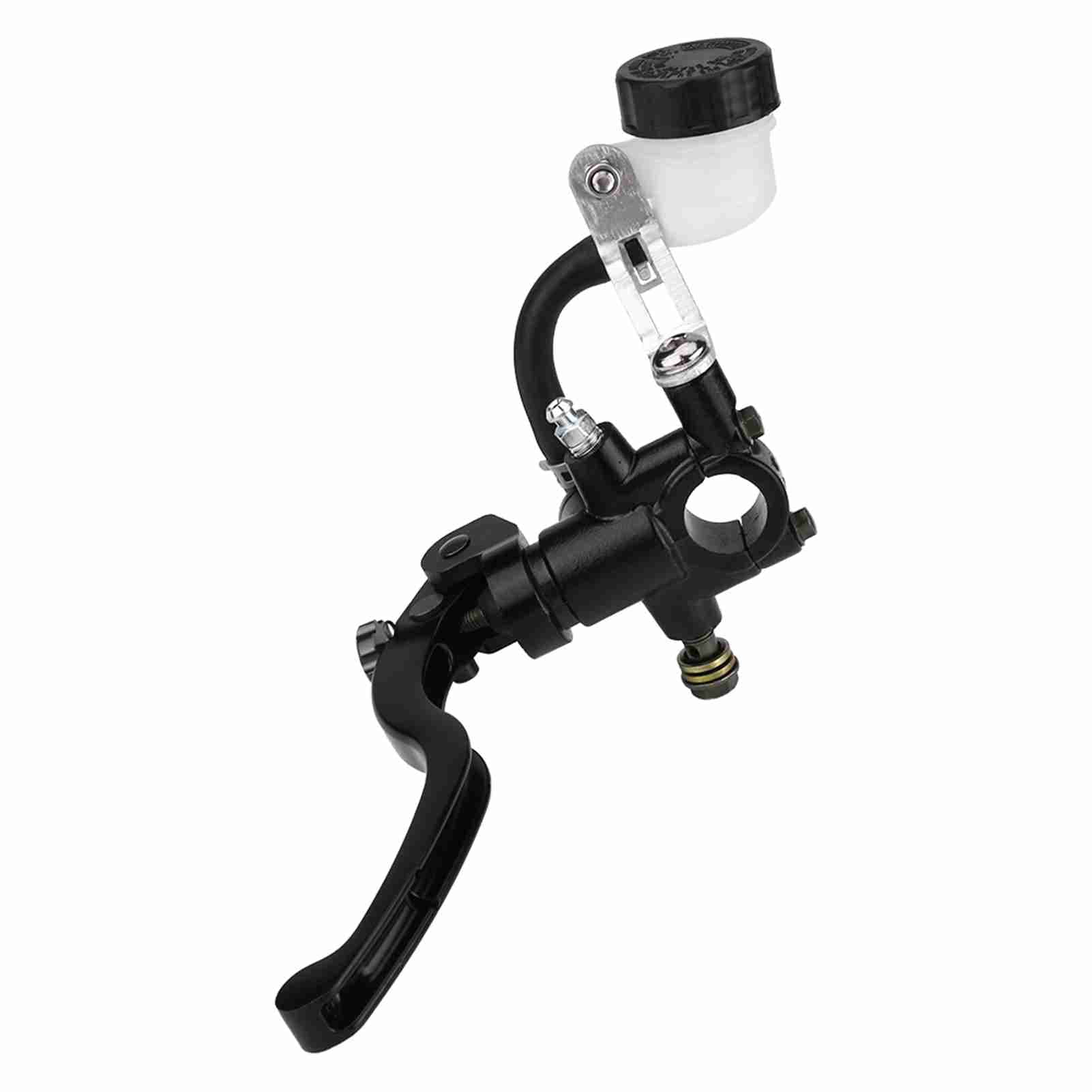 22mm 78 Universal Motorcycle Hydraulic Handlebar Brake Pump Cylinder Master Clutch Lever Left