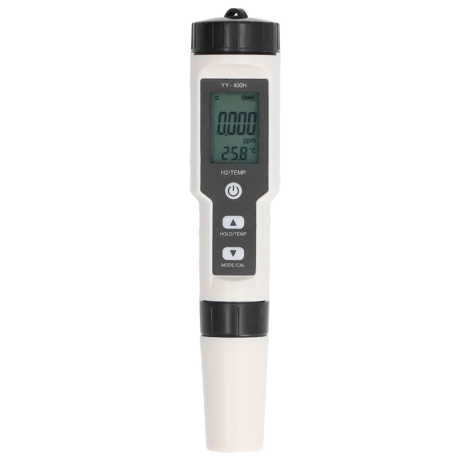 Water Tester 2 in 1 Detachable Probe Design ABS LCD Display Backlight Water Testing Meter for