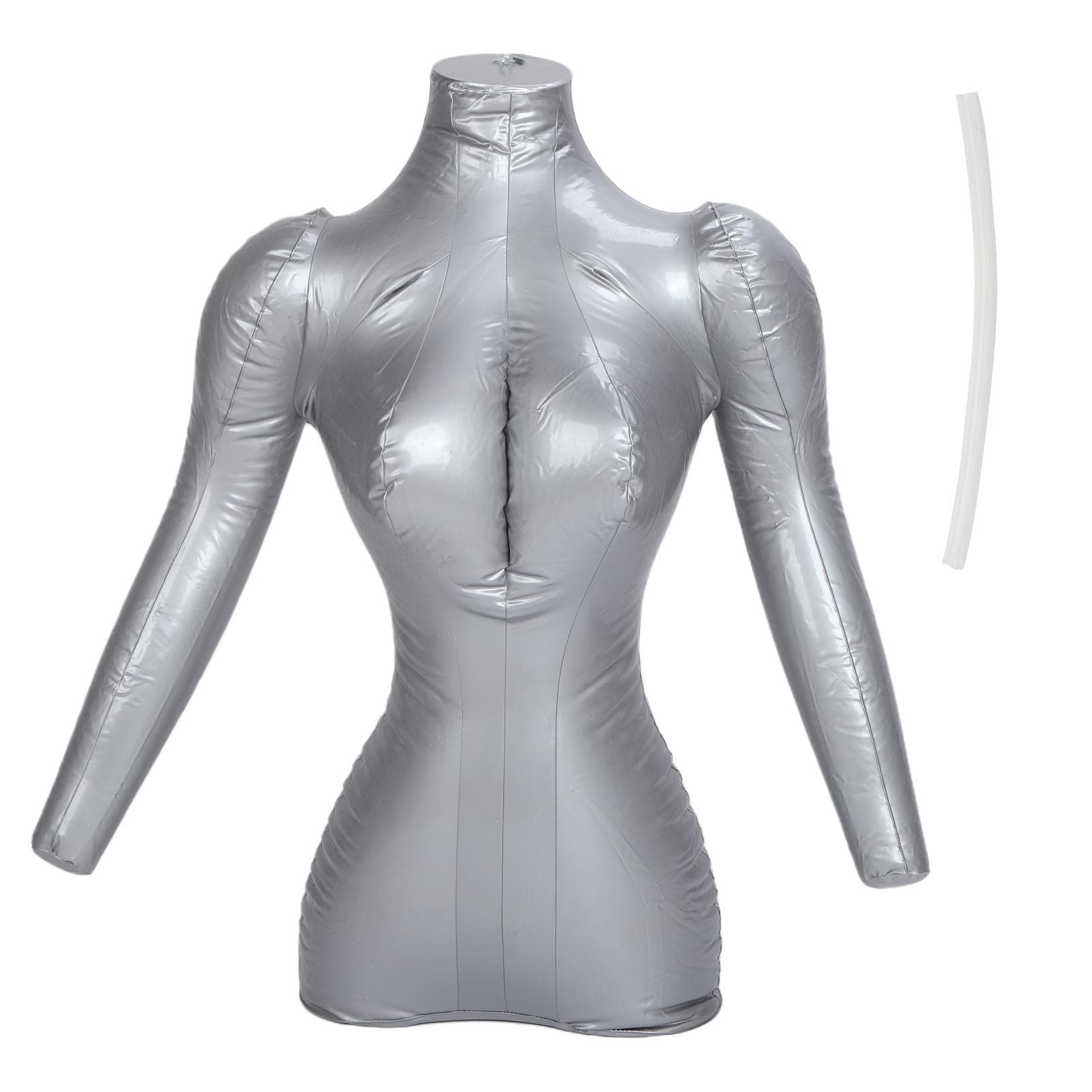 Clothing Display Model PVC Material Female Coat Upper Body Inflatable Mannequin Rack