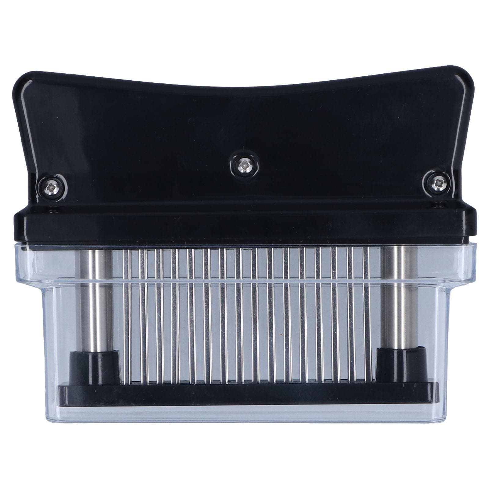 Meat Tenderizer Food Grade 48 Stainless Steel Needles Meat Cutter Hammer for Steak Pork Chop L(for 6.5-9kg) black