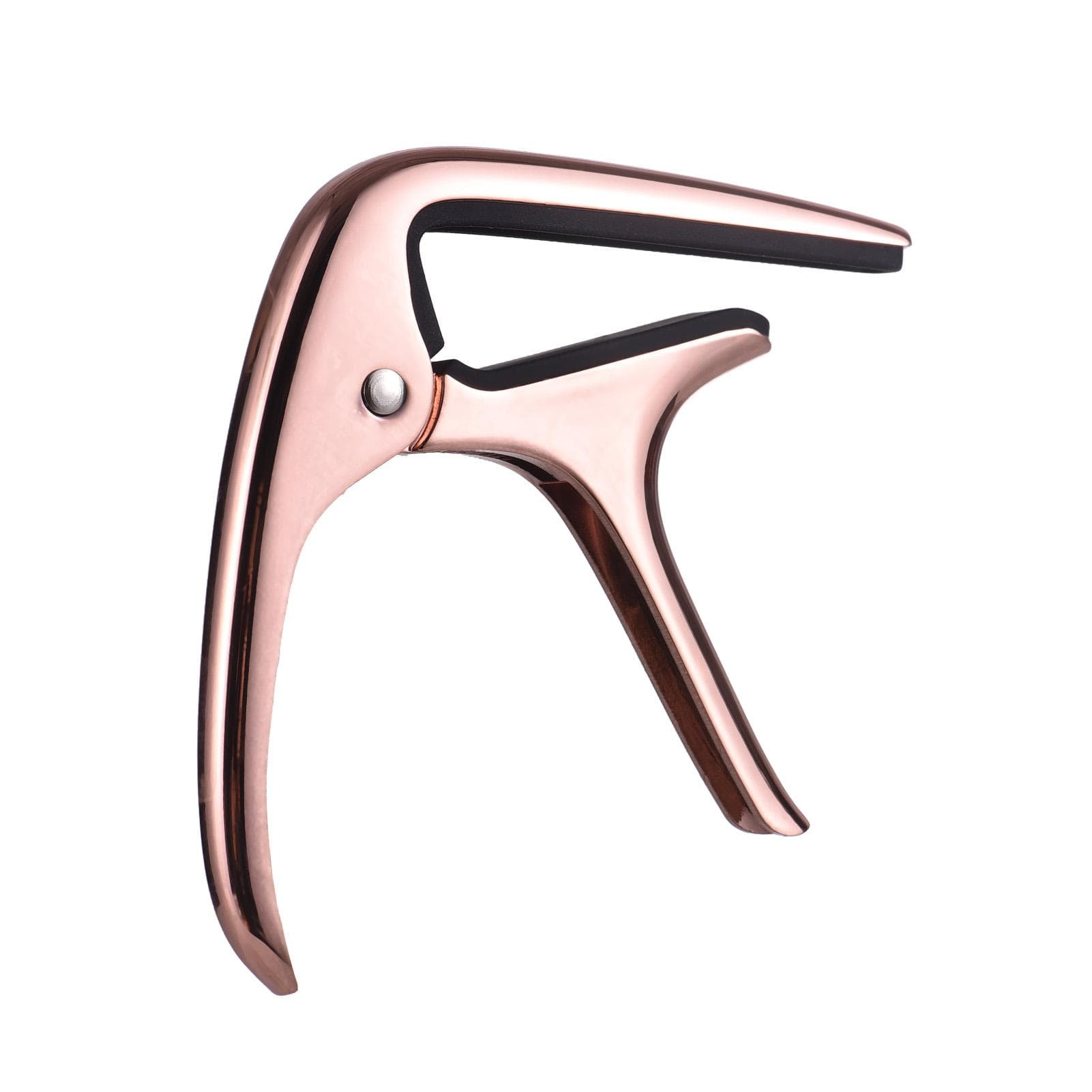 Guitar Capo Professional Acoustic Guitar Capo Transfer Clip Zinc Alloy Guitar Capo for Folk rose gold