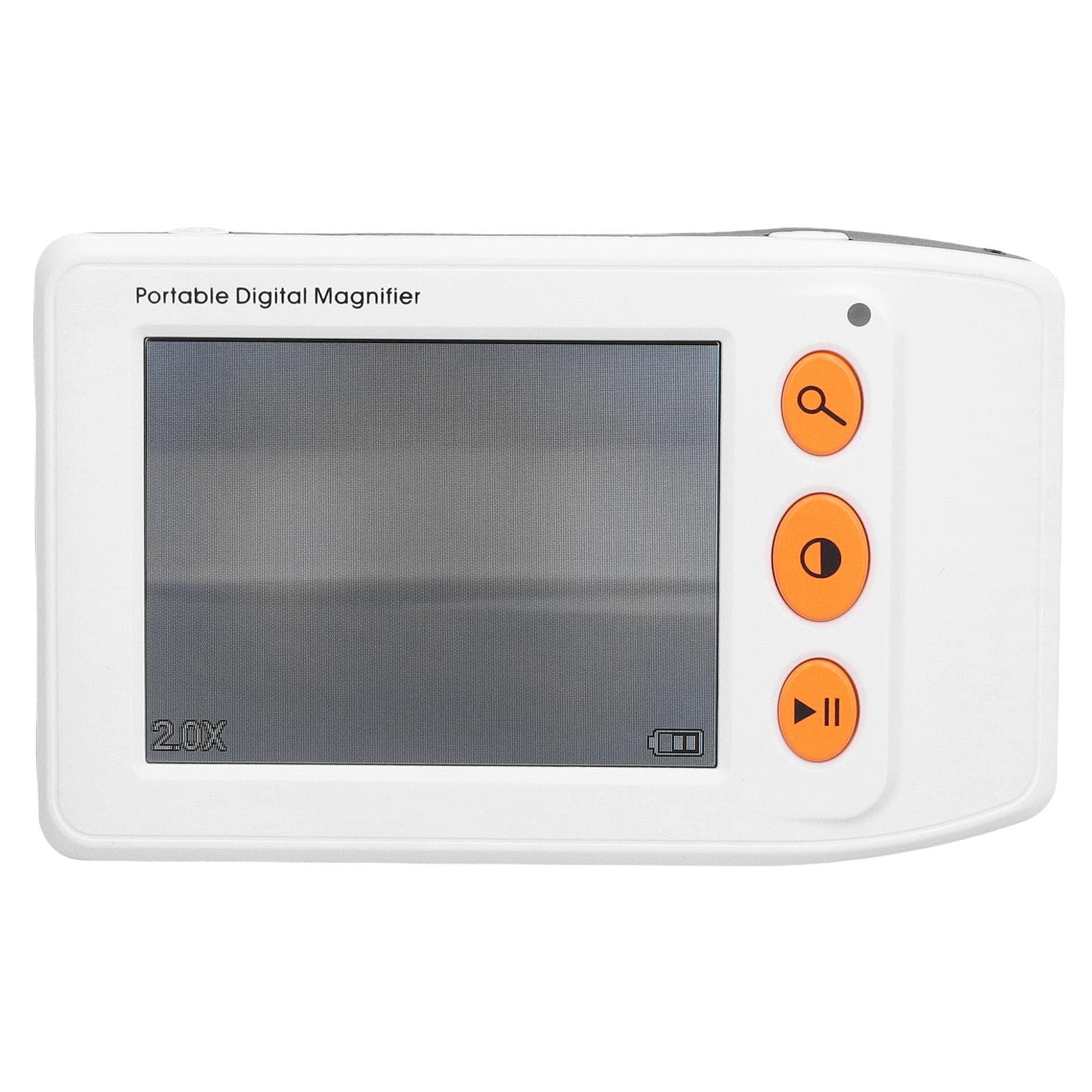 3.5in Portable Video Digital Magnifier 2X‑25X Zoom Electronic Reading Aid with 8 Color Modes for white