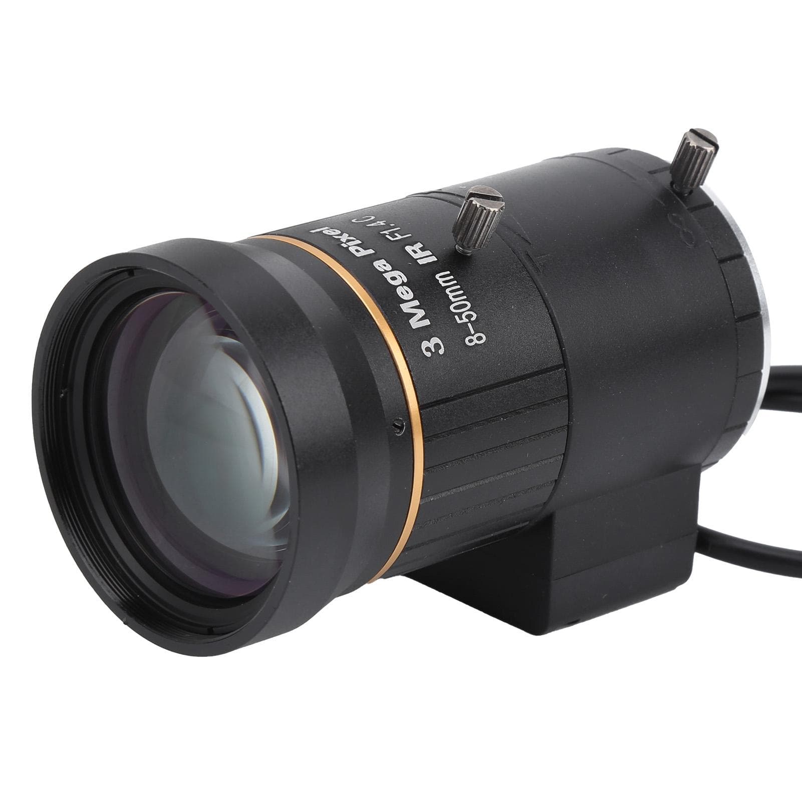 3MP Camera Zoom Lens CS Mount Auto Iris 8?50mm FL High Definition Security CCTV Accessory