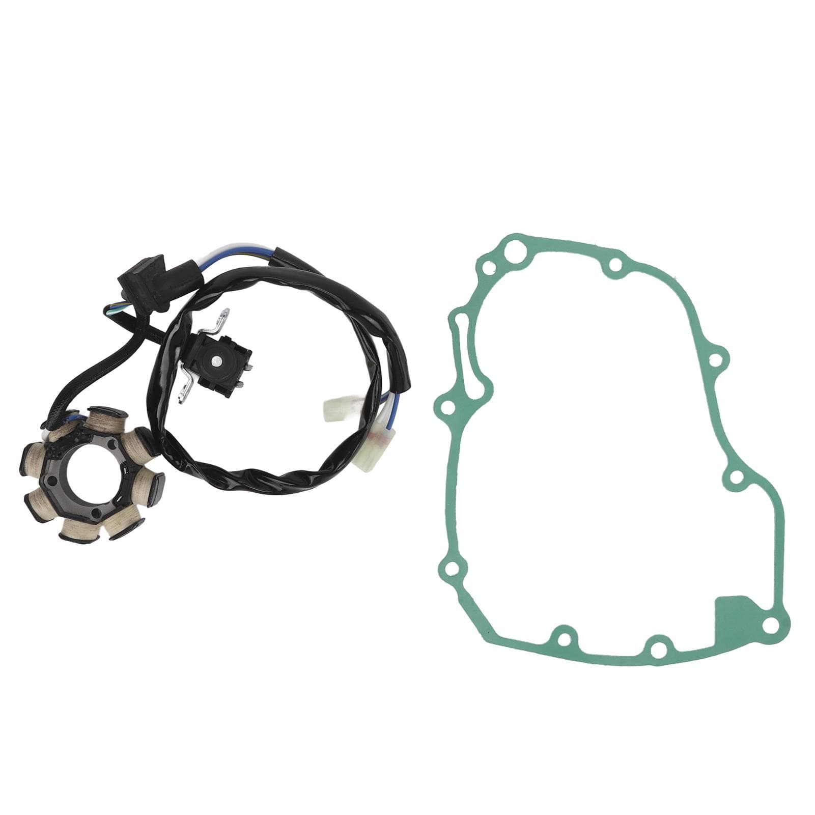 Motorcycle Magneto Generator Stator Coil Gasket Set 31120?MEN?730 Replacement for CRF250 CRF250R
