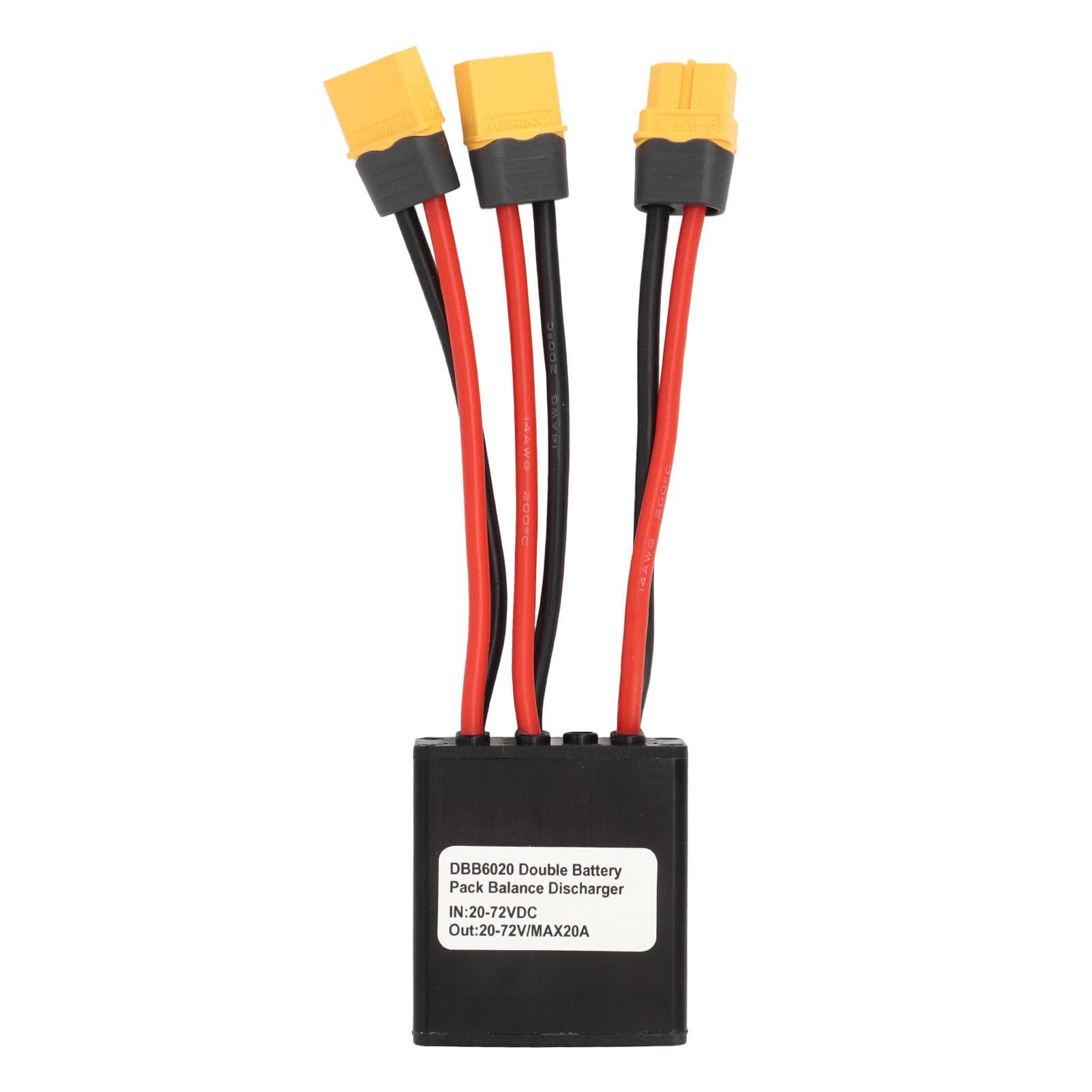 Electric Bike Double Battery Discharge Converter Dual Battery Parallel Module Adapter 20V?72V 20A