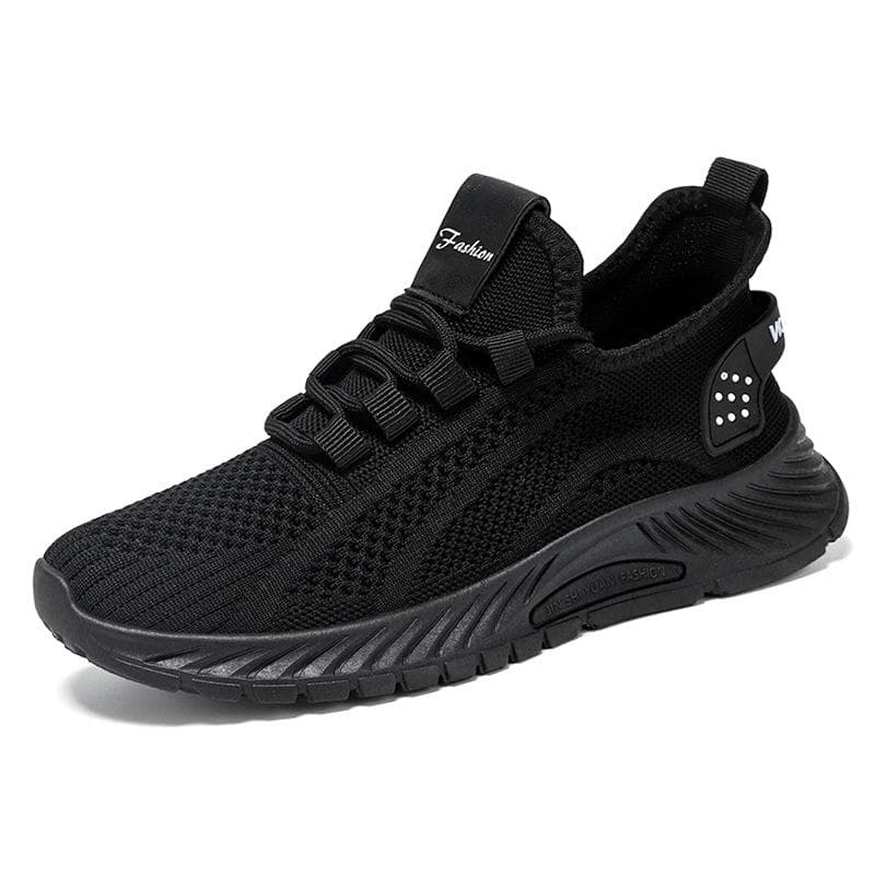 Fashion Walking Shoes for Women Lightweight Athletic No-slip Running Shoes Casual Breathable Mesh Sneakers Tennis Trainer Shoes Outdoor Sports Shoes 36 black