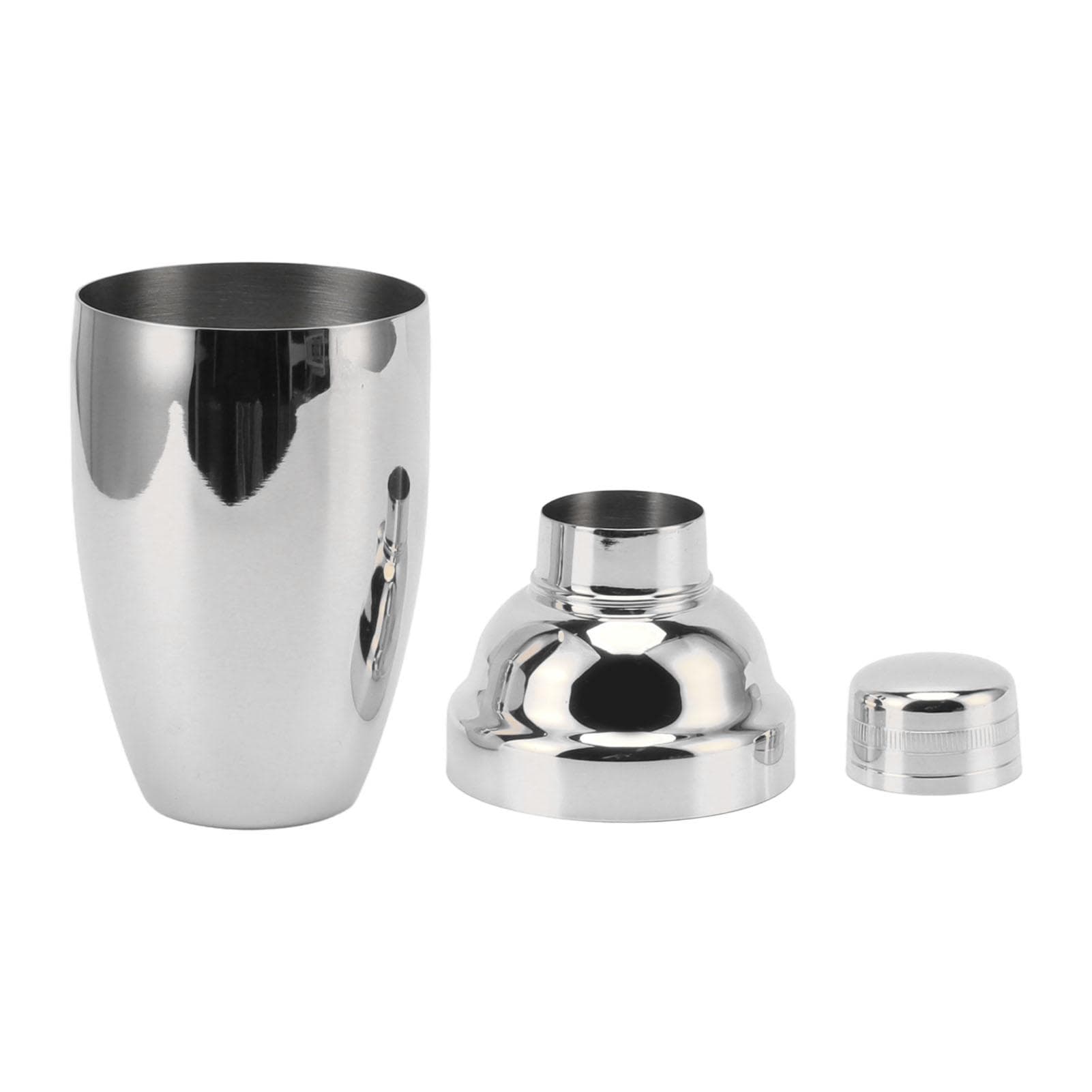 Bar Cocktail Shaker Stainless Steel Rust Proof Kitchen Bartender Mixed Drinks Milk Tea Shaker Cup L(for 6.5-9kg)