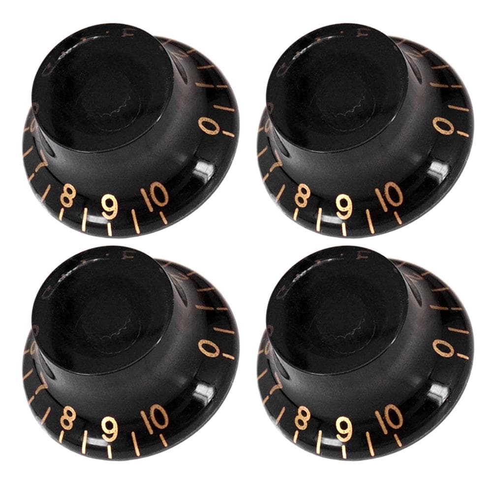 Electric Guitar Tone Volume Control Knobs for EPI/LP Electric Guitar 4PCS Black
