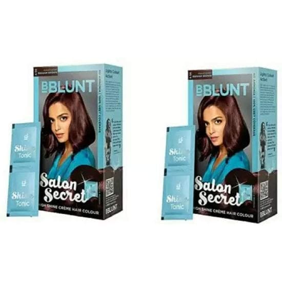 BBLUNT Hair Color Reddish Brown , Mahogany Reddish Brown Hair Color, 1 Count