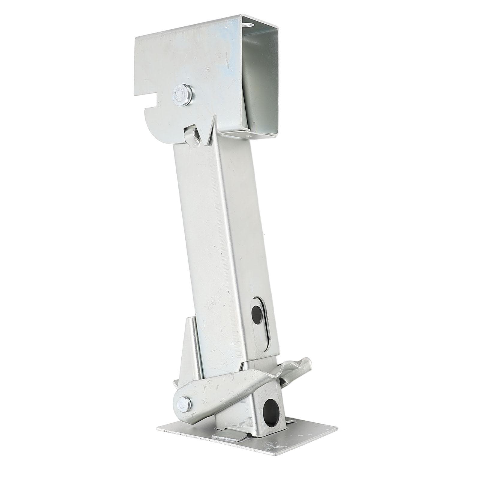 Trailer Swing Down Stabilizer Jack Iron 290 to 455mm Adjustable 650lb Support 1000lb Lifting