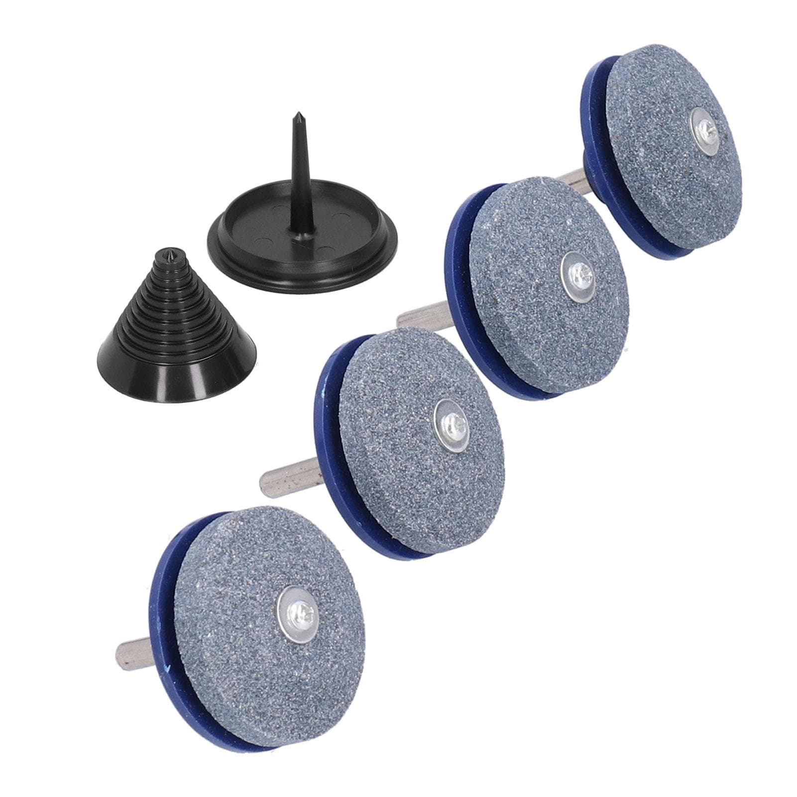 Lawn Mower Blade Sharpener Drill Attachment Kit Balancer Power Hand Device Garden Accessories
