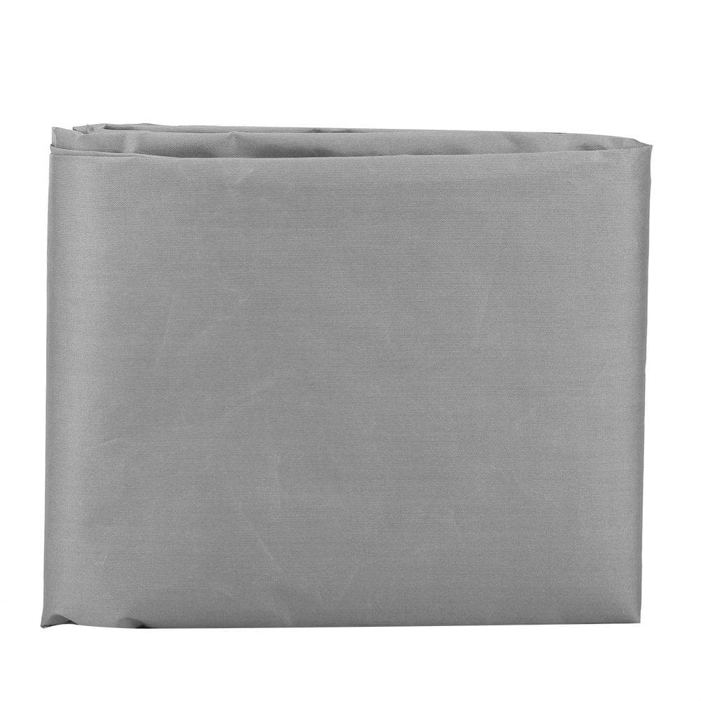 Gray Waterproof Dustproof Table Chair Cover Boat Protection Cover 61x56x64cm for Outdoor Use