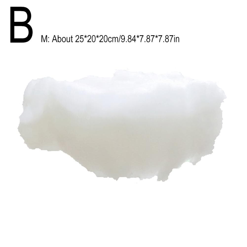Artificial White Cotton Cloud Wedding Background Decoration Diy Christmas Hanging Room Birthday Q0M7 white-M