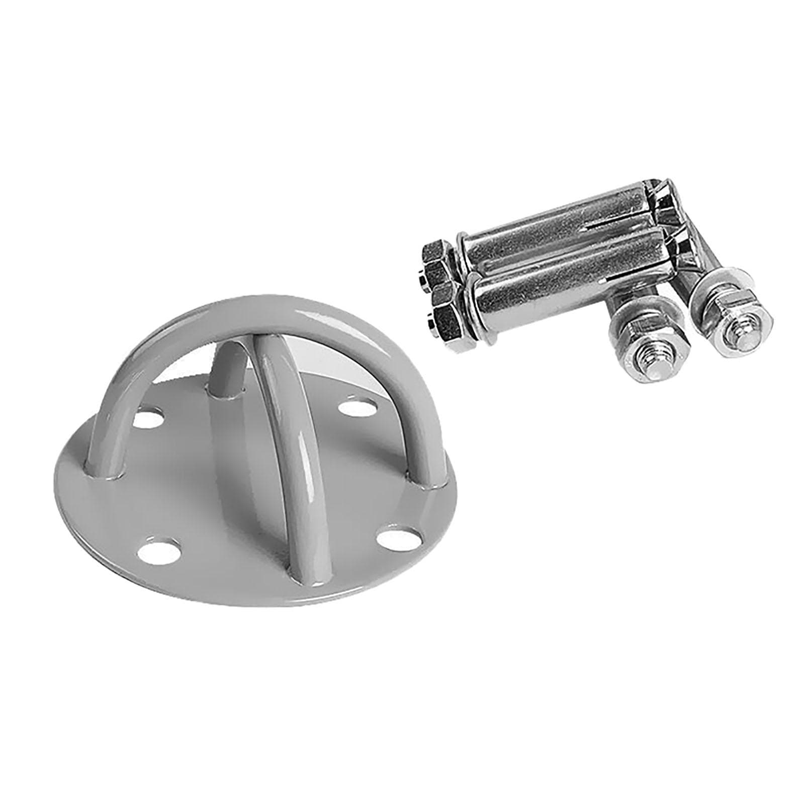 Swing Hanger Iron Rust Resistant Strong Bearing Capacity Swing Hook for Hammock Fan Silver