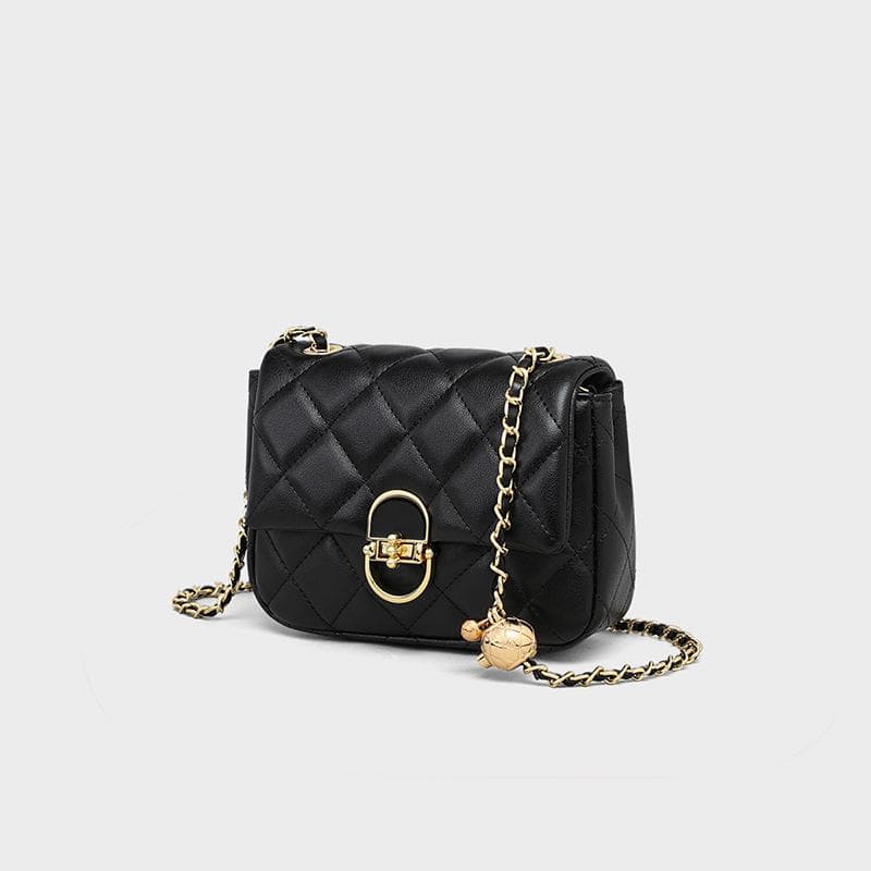 Women's Leather Women's Bag Crossbody Bag Small Bag Light Luxury Niche High-grade Chain Bag