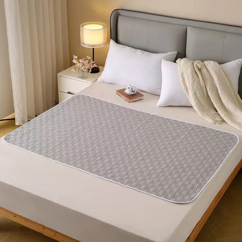 Waterproof, Washable Cotton Adult Diaper Pad - Breathable, Oversized Care Mattress for Elders 115x200 cm