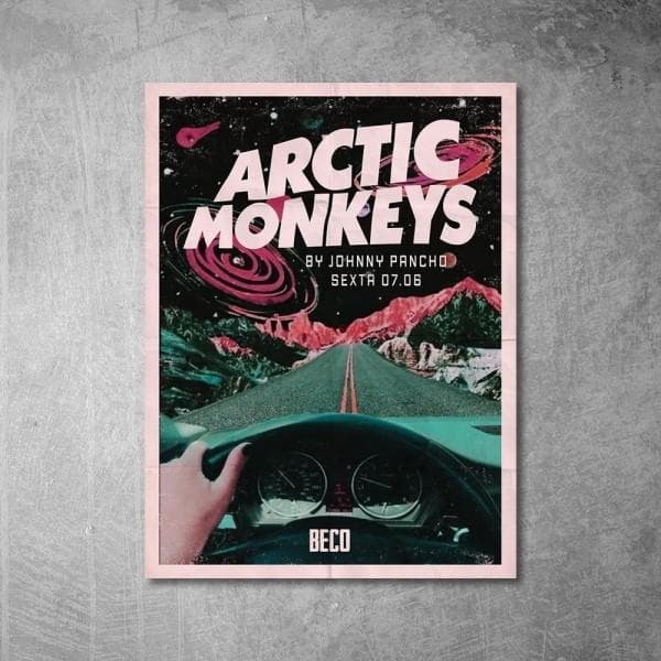 Arctic Monkeys Music Album Poster AM Favourite Worst Nightmare Album Canvas Painting Print Wall HD Picture Art Living Home Decor 21x30cm No Framed