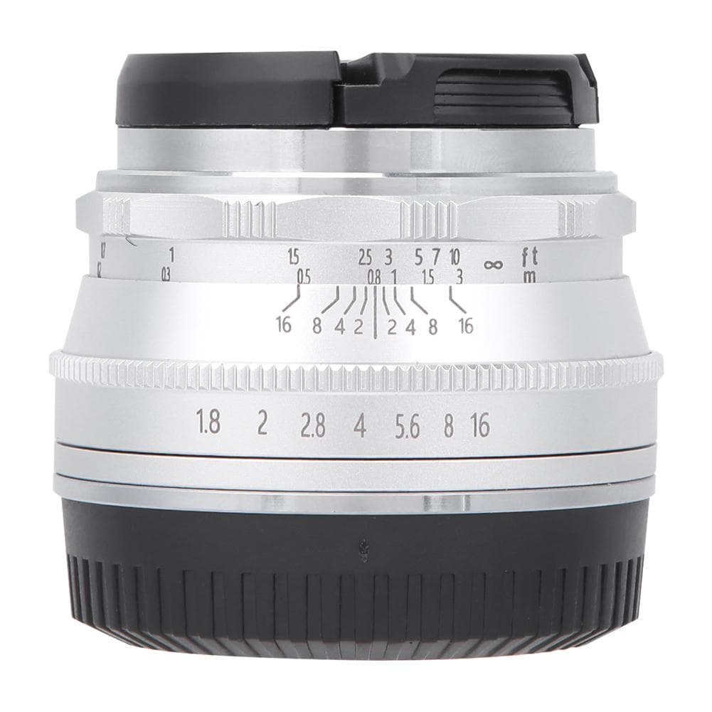 25mm F1.8 Multi Layer Coating Mirrorless Camera Lens e NEX Mount for Sony Camera silver