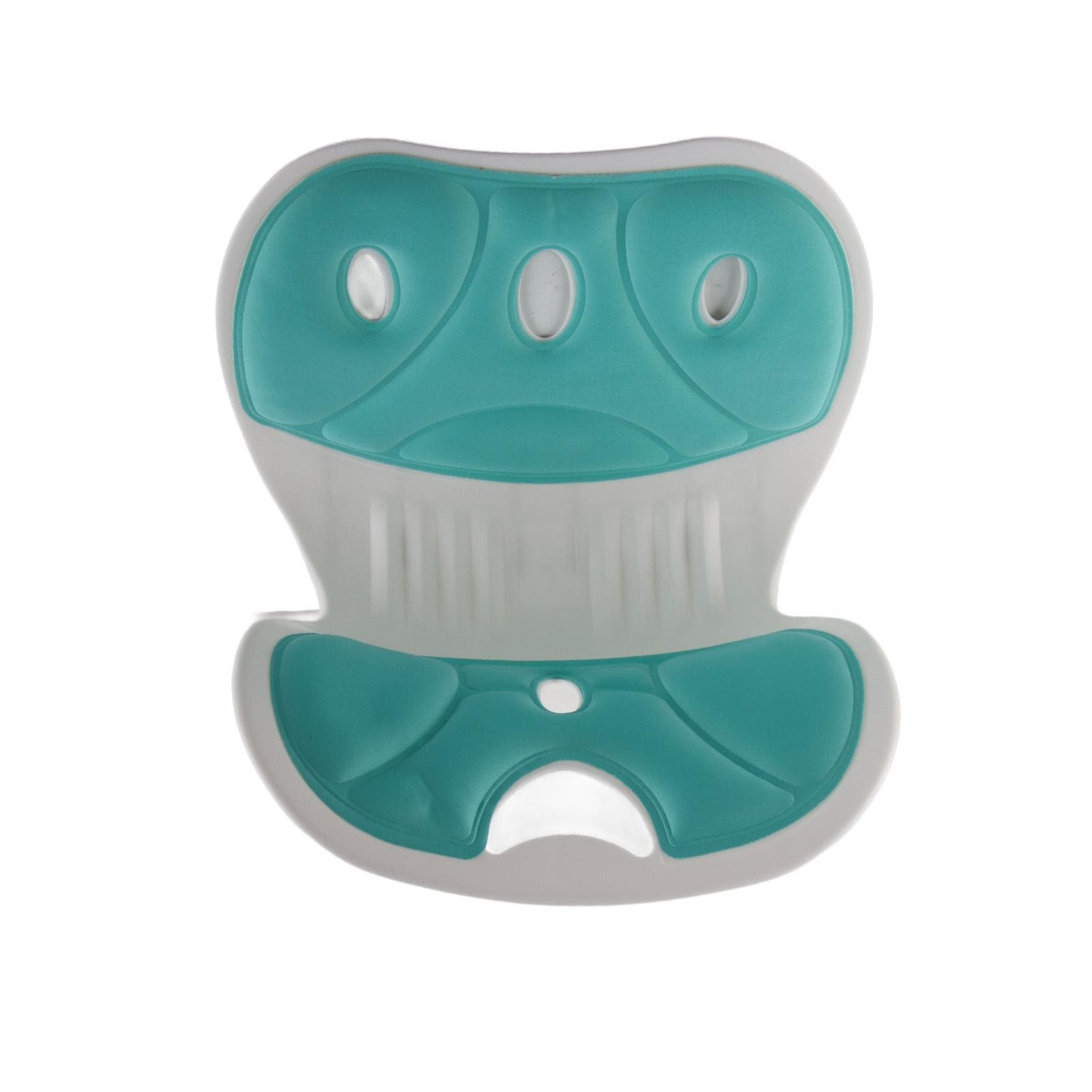 Waist Back Support Correct Sitting Posture Comfortable Lightweight Backrest Cushion Seat for Home green