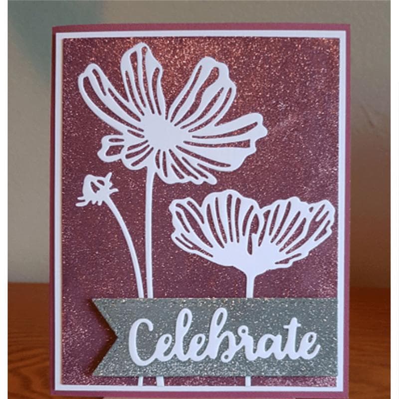 Metal Cutting Dies New DIY Embossing Stencil Scrapbooking Dies for Card Making Flower Decoration CHINA