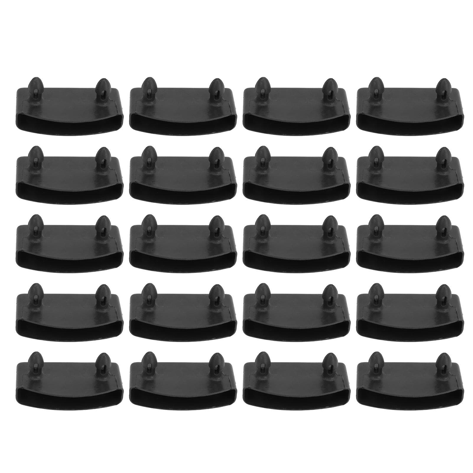 20PCS Bed Slat Cover Holders End Caps Plastic Easy Installation Stable Furniture Accessory for