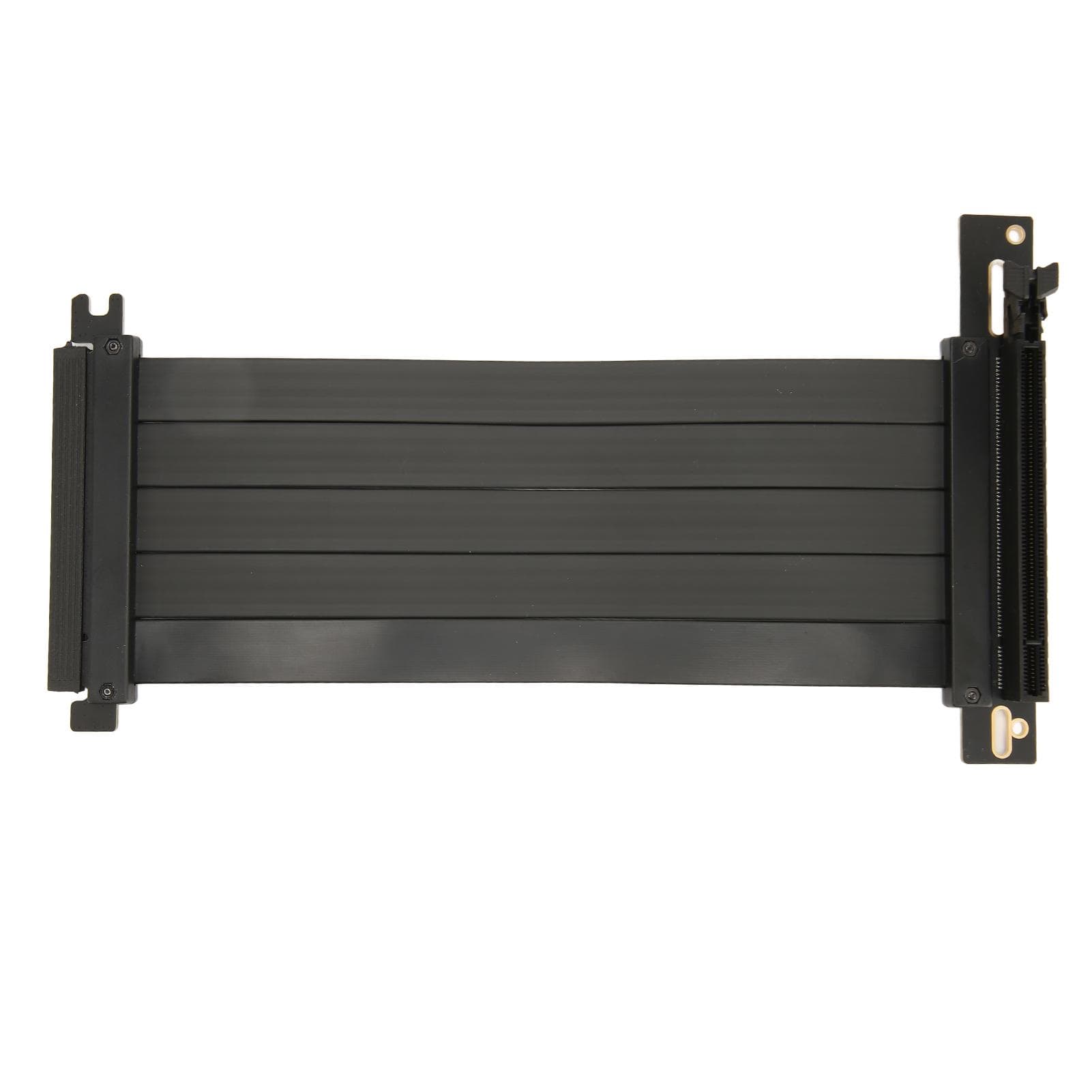 PCIE 4.0 X16 Riser Cable High Speed Flexible 90 Degree Right Angle PCIE Port GPU Graphics Card 20cm / 7.9in